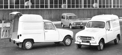 Renault 4 van history
