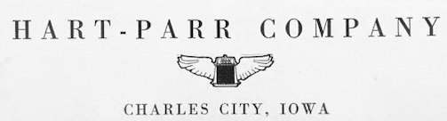 Hart Parr Company Charles City , Iowa , USA from 1901 to 1929