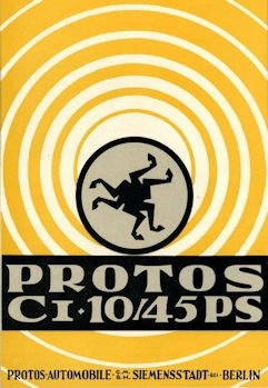 Protos Automobile GmbH  Automotive manufacturer of Berlin ,Germany from 1905 to 1927 