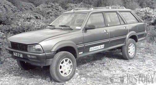 Peugeot 505 car history