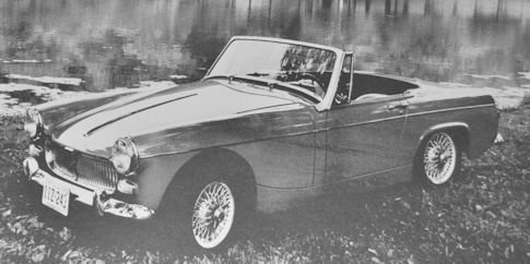 MG Midget Mark Mk2 (April 1964- October 1968): 26.601 cm³ 1098 engine and 50 hp, 