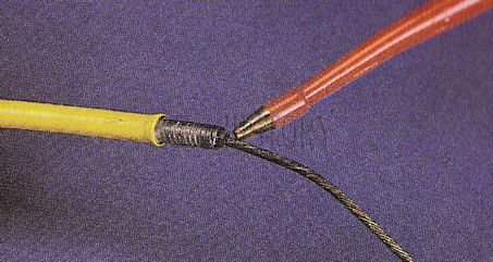 lubricate Choke cabl