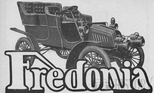 Fredonia American Automotive manufacturer Youngstown, Ohio., USA From 1902 to 1904