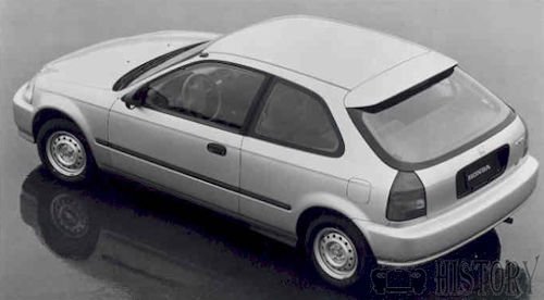 Honda Civic Sixth generation rear