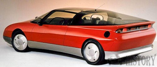 Saab EV-1 Concept Car rear view
