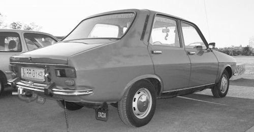 Dacia 1300 rear