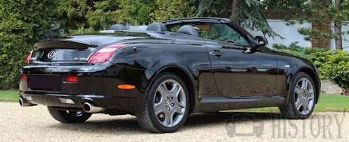 Lexus SC Second generation rear view 2009