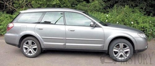 Subaru Outback Fourth Generation side view