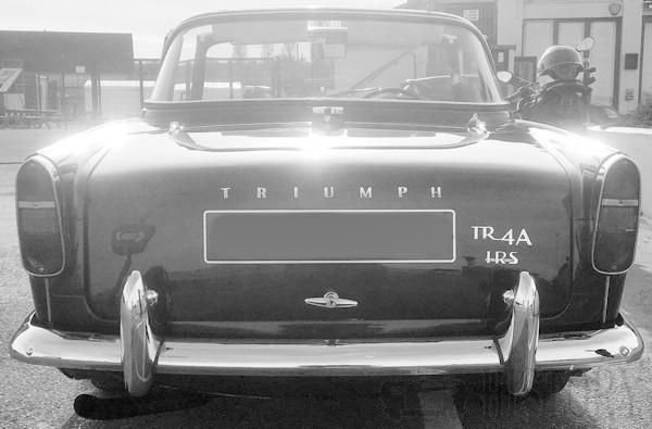 Triumph TR4A irs rear