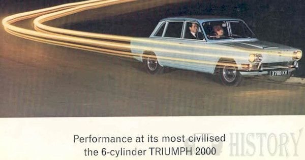Triumph 2000 mk1 history