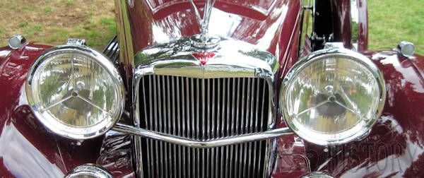 Alvis Speed 25 front close
