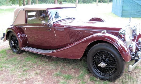 Alvis Speed 25 side view