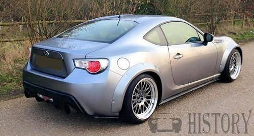 SUBARU BRZ rear view