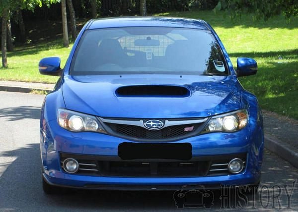 Subaru Impreza Third generation WRX STI front view 2008