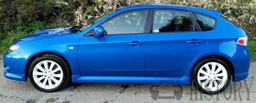 Subaru Impreza Third generation side view
