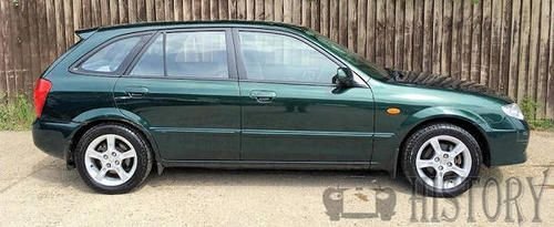 Mazda-323-8th gen side view