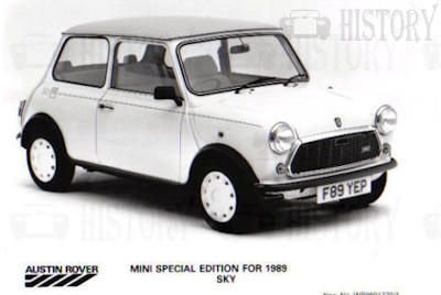 Mini classic limited edition Sky